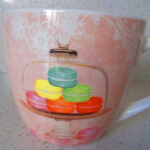 Les Macarons Parisian Mug NEW Paula Scaletta - Picture 2 of 9